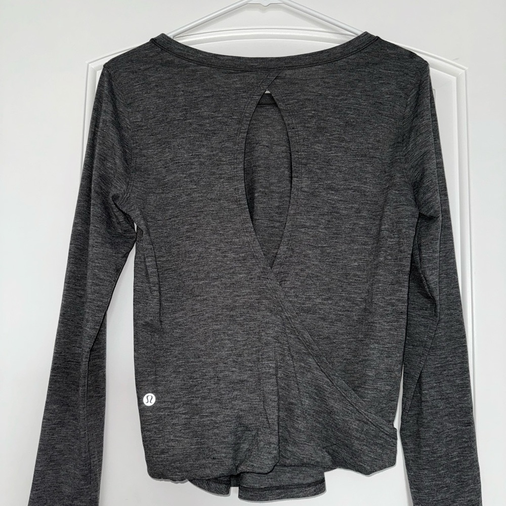 lulu lemon open back top